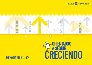 Memoria 2009 - Banco Financiero