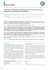 Translation and validation of the walking impairment questionnaire