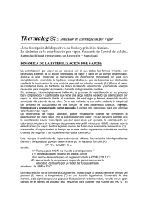 Thermalog®:El Indicador de Esterilización por Vapor