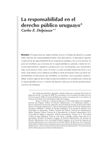 La responsabilidad en el derecho público uruguayo