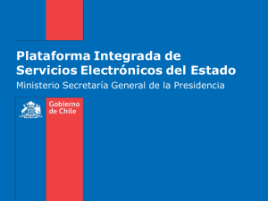 Plataforma Integrada de Servicios Electrónicos del Estado