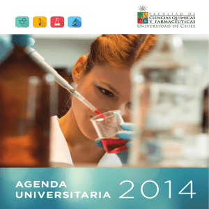 Agenda Facultad de Ciencias Químicas y Farmacéuticas 2014