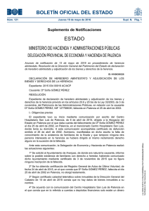 Resolución Sofía Gómez Pérez - Ministerio de Hacienda y