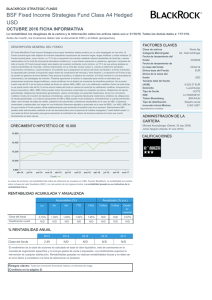 Factsheet BSF Fixed Income Strategies Fund Class A4