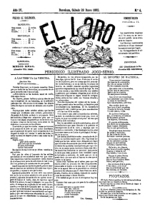 El Loro : periódico ilustrado joco-serio. Núm. 4, 28 de enero de 1882