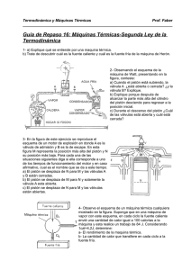 Guía de Repaso 16: Máquinas Térmicas