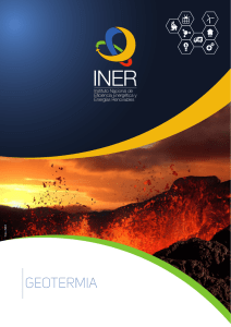 geotermia - Instituto Nacional de Eficiencia Energética y Energías