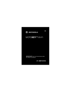 LA Spanish Motokey Wifi GSG - Motorola Support