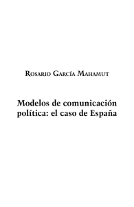 Modelos de comunicación política: el caso de España