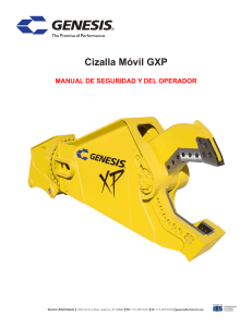 Cizalla Móvil GXP - Genesis Attachments