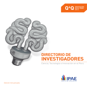 investigadores - IPAE acción empresarial