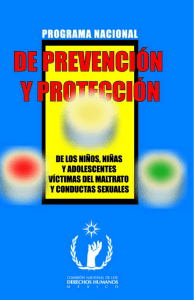 Programa nacional de prevención y protección de los niños