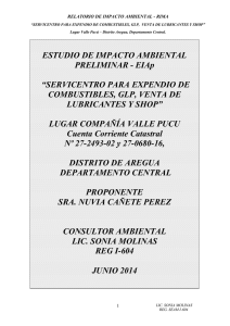 ESTUDIO DE IMPACTO AMBIENTAL PRELIMINAR - EIAp
