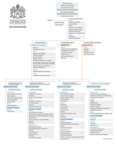 Organigrama - Pontificia Universidad Javeriana, Cali