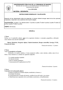 Geografía - Universidad Complutense de Madrid