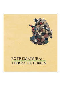 tierra de libros - Biblioteca de Extremadura