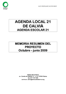 AL21ESCOLAR 08-09 - Ajuntament de Calvià