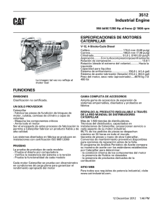 3512 Industrial Engine