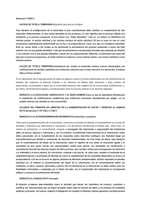 Sentencia T-058/13 ACCION DE TUTELA TEMERARIA