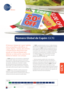 Número Global de Cupón (GCN)