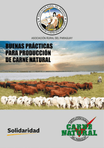 Buenas Prácticas para Producción de Carne Natural