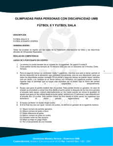 Futbol 8 y Futsala - Universidad Manuela Beltrán