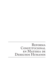 Reforma Constitucional en Materia de Derechos Humanos