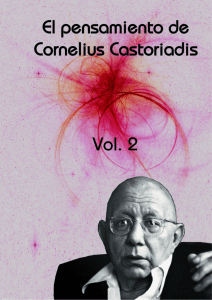 El pensamiento de Cornelius Castoriadis VOL 2