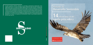 águila pescadora Desarrollo Sostenible
