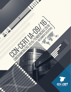 informe IA-09/16 de Ciberamenazas 2015 - CCN-CERT