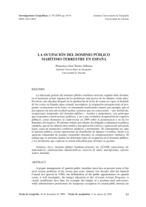 pdf La ocupación del dominio público marítimo