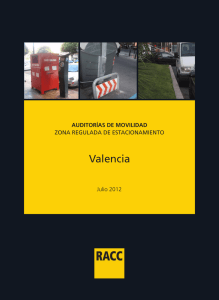 Zona regulada Valencia