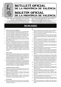 Edita: DIPUTACIÓ PROVINCIAL DE VALÈNCIA Edita: DIPUTACIÓN