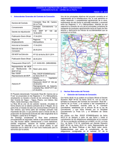 Informe Mensual Marzo2015 - Coordinación de Concesiones de