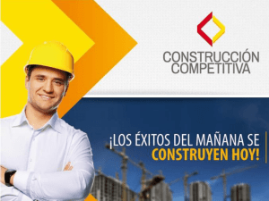 Ruta Competitiva Sector Construcción