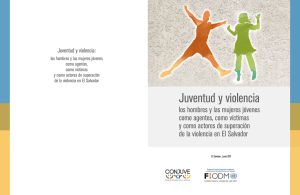 Juventud y violencia - Agencia Española de Cooperación