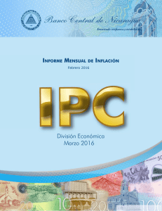 Informe de Inflación, Febrero 2016