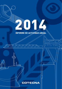 Informe de Actividad 2014