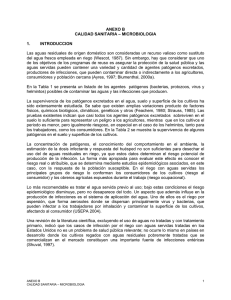 PROYECTO SAG 2004 – CALIDAD DE AGUAS PARA RIEGO