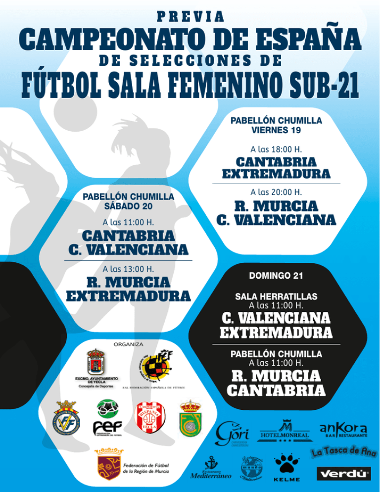 fútbol sala femenino sub 21