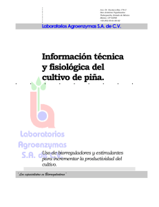 Laboratorios Agroenzymas SA de CV Información técnica y
