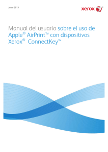Using Apple® AirPrint™ with Xerox ConnectKey Devices