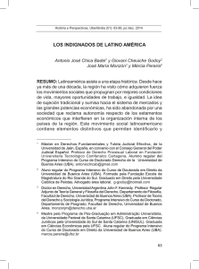 Los indignados de latino América