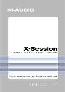 X-Session UC-17 Manual de Usuario