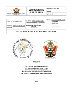 estructura de plan de area - Instituto Empresarial Gabriela Mistral