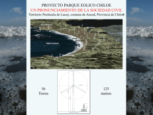 observaciones proyecto eolico chiloe pronunciamiento de la