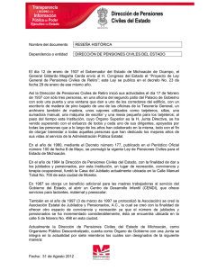 Dirección de Pensiones Civiles del Estado de Michoacán