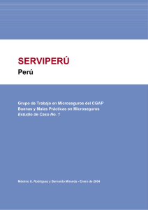 serviperú - Microinsurance Network