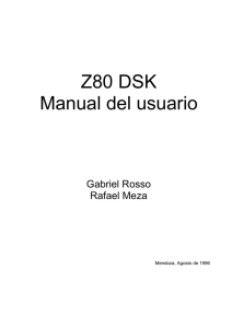 z80 dsk manual del usuario