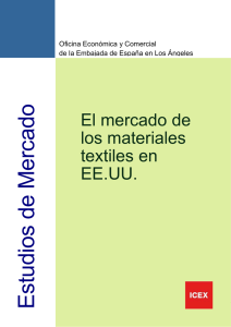 el mercado de los materiales textiles